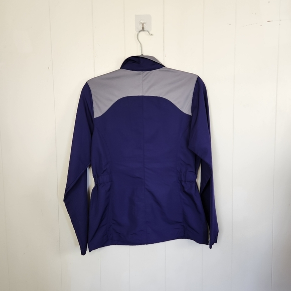 Nike Golf Womens Purple Quarter Zip Pullover Jacket Golfing Outerwear Activewear - Picture 6 of 9
